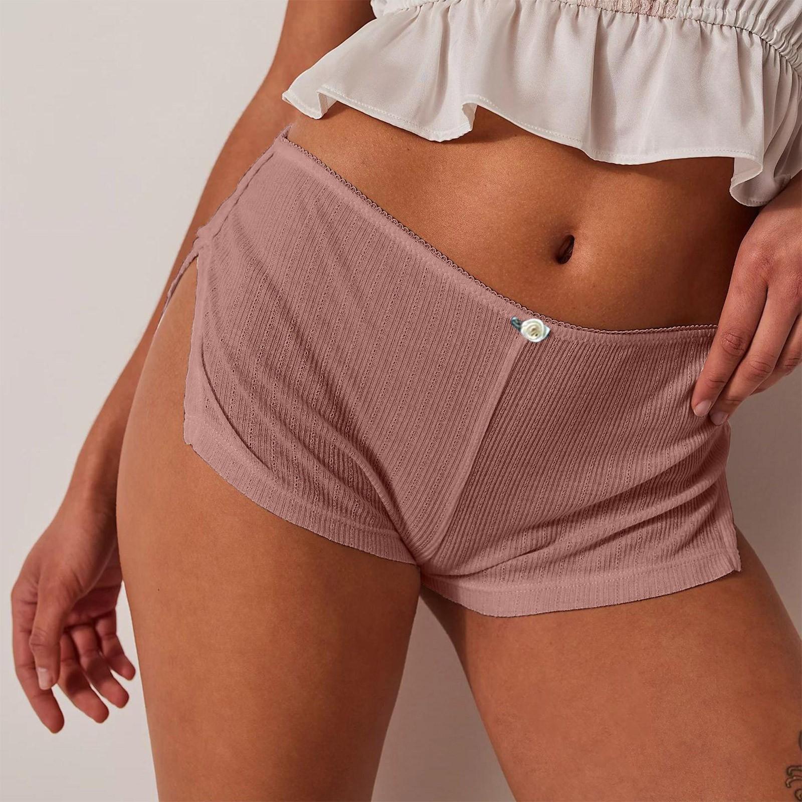 Женские Шорты Сексуальные Горячие Разрезные Шорты Цвет Желания Горячие Штаны S арбуз красный